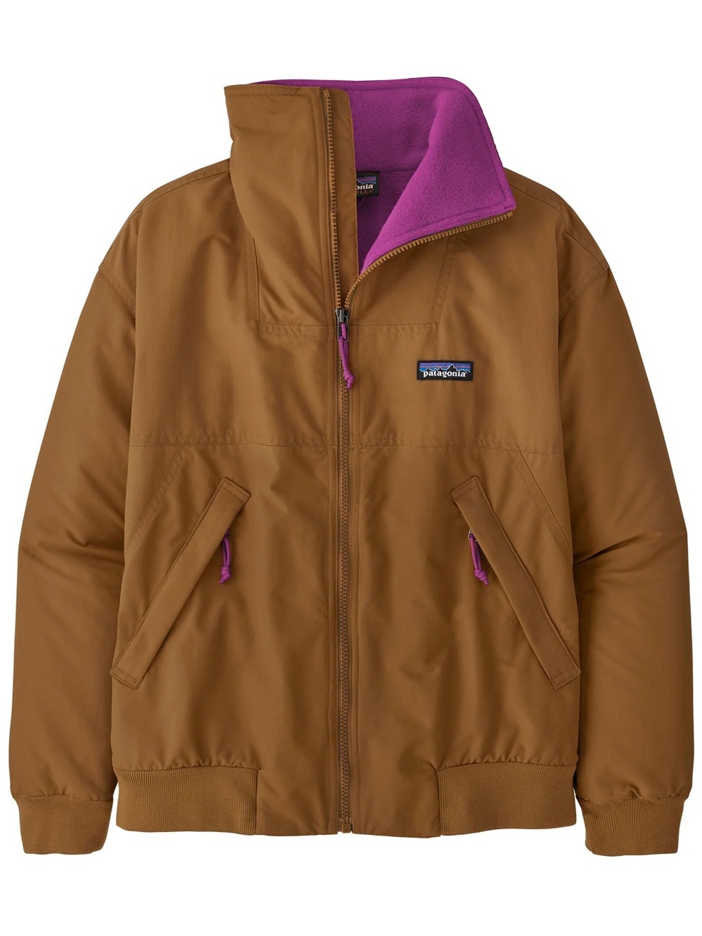 Brand New With Tags Patagonia Shelled Synchilla Jacket Pink and Brown